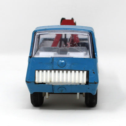 Toy Trucks: Tiny Tonka Wrecker 555 Red / Blue Steel, Paint Wear G, Vintage 1970s