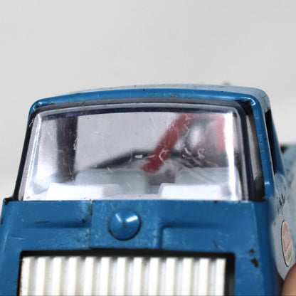 Toy Trucks: Tiny Tonka Wrecker 555 Red / Blue Steel, Paint Wear G, Vintage 1970s