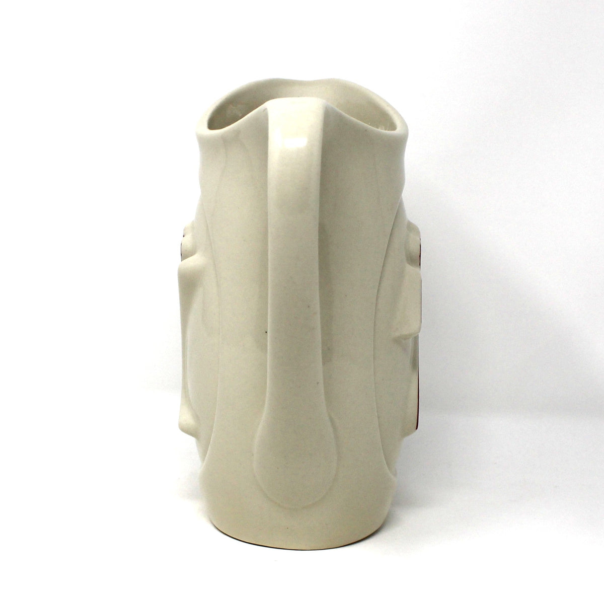 Pitcher: Seagram's 7 Crown, High-Relief 7 Logo Both Sides, McCoy, 24 oz, Vintage 1960s