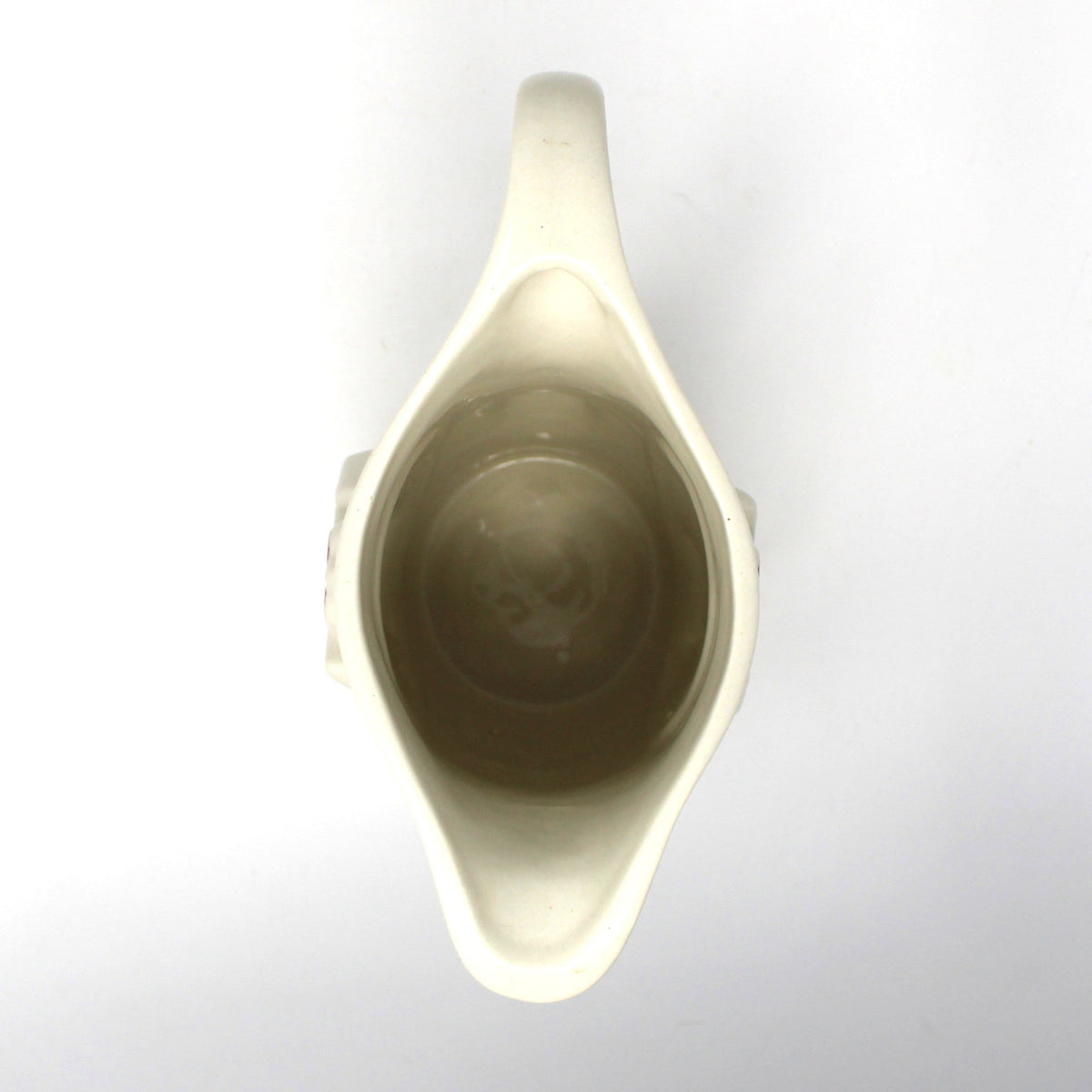Pitcher: Seagram's 7 Crown, High-Relief 7 Logo Both Sides, McCoy, 24 oz, Vintage 1960s