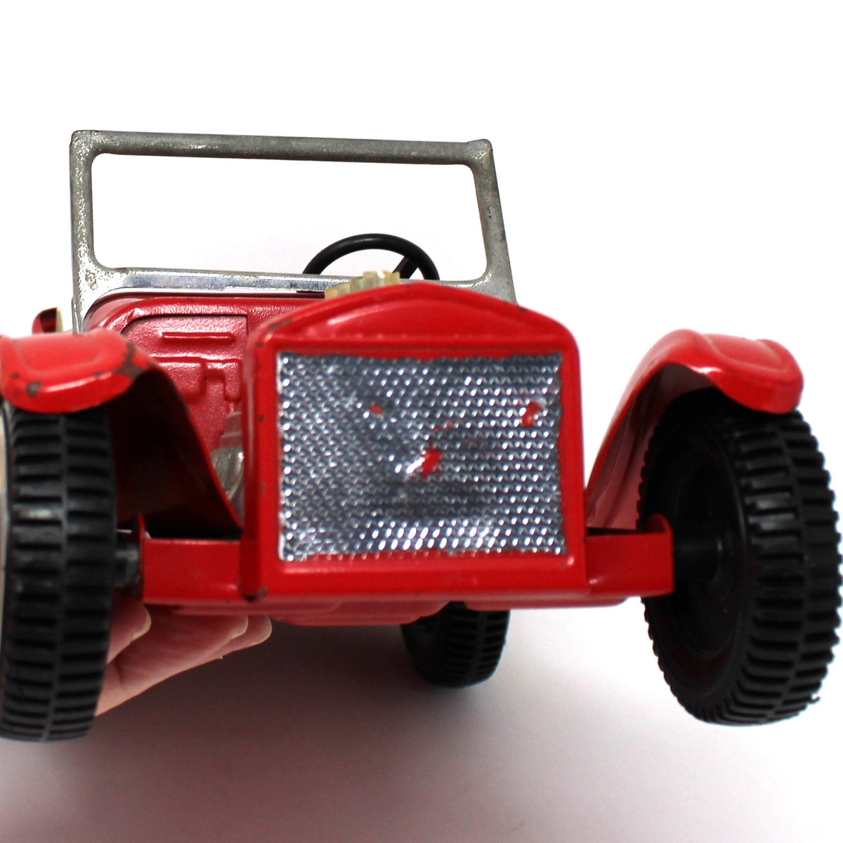 Toy Cars: Nylint Model T Hot Rod Pickup, Red, Pressed Steel, Vintage 1960s