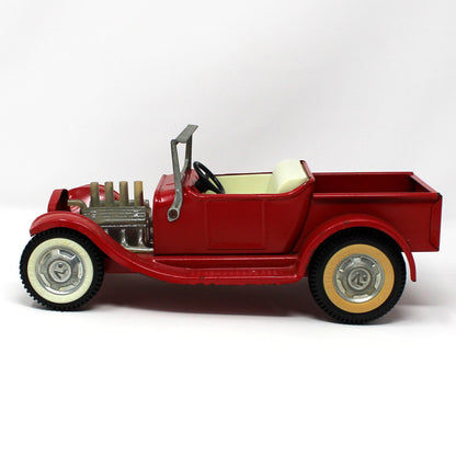 Toy Cars: Nylint Model T Hot Rod Pickup, Red, Pressed Steel, Vintage 1960s