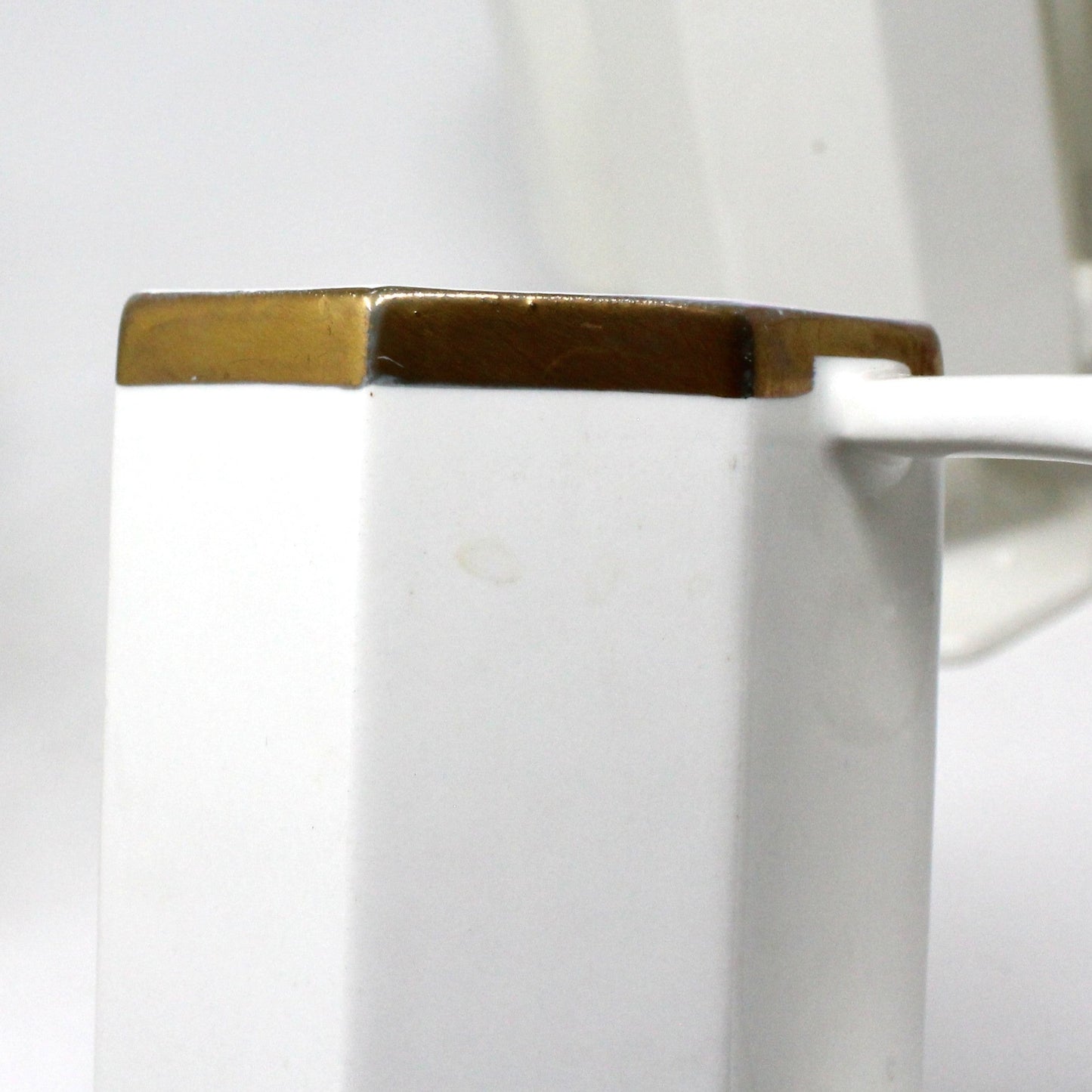 Coffee Service, Ernest Sohn, Octagon Ivory & Gold, MCM, Complete with Coffee Pot, Creamer, Sugar & 12 Mugs, Vintage, Free Shipping