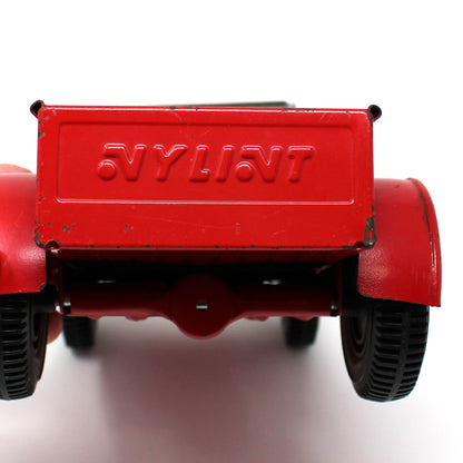 Toy Cars: Nylint Model T Hot Rod Pickup, Red, Pressed Steel, Vintage 1960s