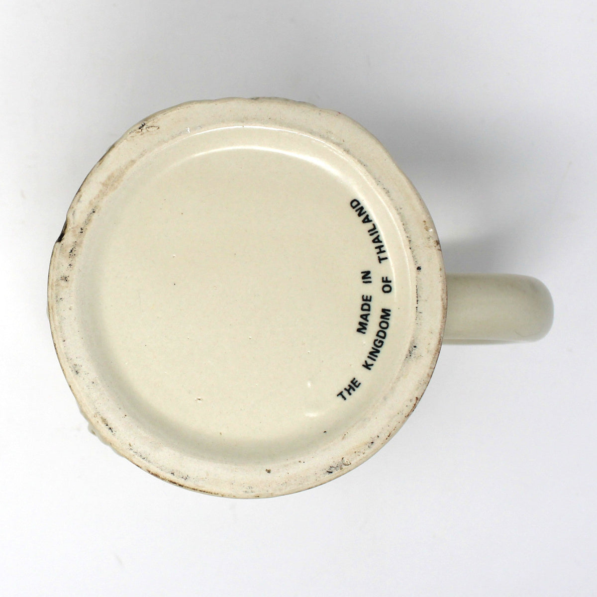 Beer Mug: Super Bowl XXXI Packers vs Patriots, NFL 3D Raised Relief, Thailand, 1997