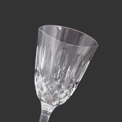 Wine Glasses: Claret, Royal Crystal Rock Linea Medici, Set of 2, Italy, Vintage 1985