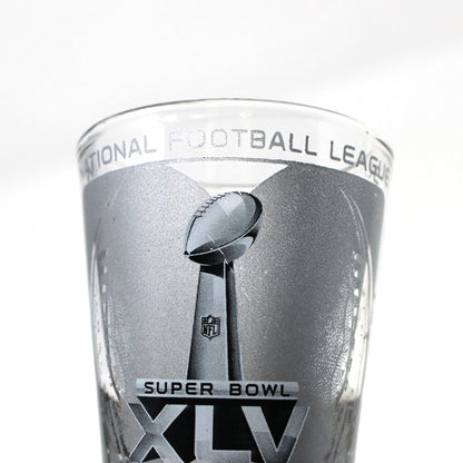 Shot Glass: Super Bowl XLV, Packers vs Steelers, NFL Lombardi Trophy, 2011