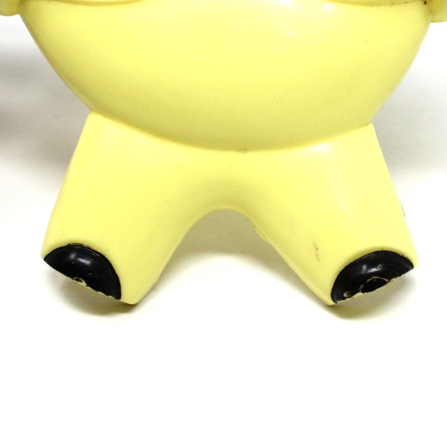 Spoon Rest, Double Spoon Holder, Jolly Chef Yellow, Vintage Collectible Kitchen Utensil, 1950's