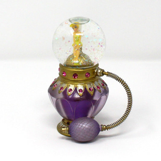 Snowglobe, Disney, Tinkerbell Atomizer Perfume Bottle, Mini Snow Globe, 2006, SOLD