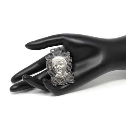 Pendant, Watch Fob, Jimmy Carter Presidential Inaugural Collectible, Vintage, 1977