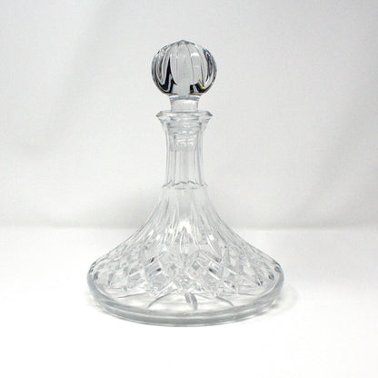 Decanter with Stopper, Waterford, Captain or Ships Decanter, Lismore, Vintage