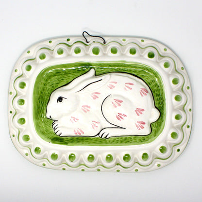 Decorative Mold, Sigma Tastesetter, Bunny Rabbit, Ceramic, Vintage, 1980's