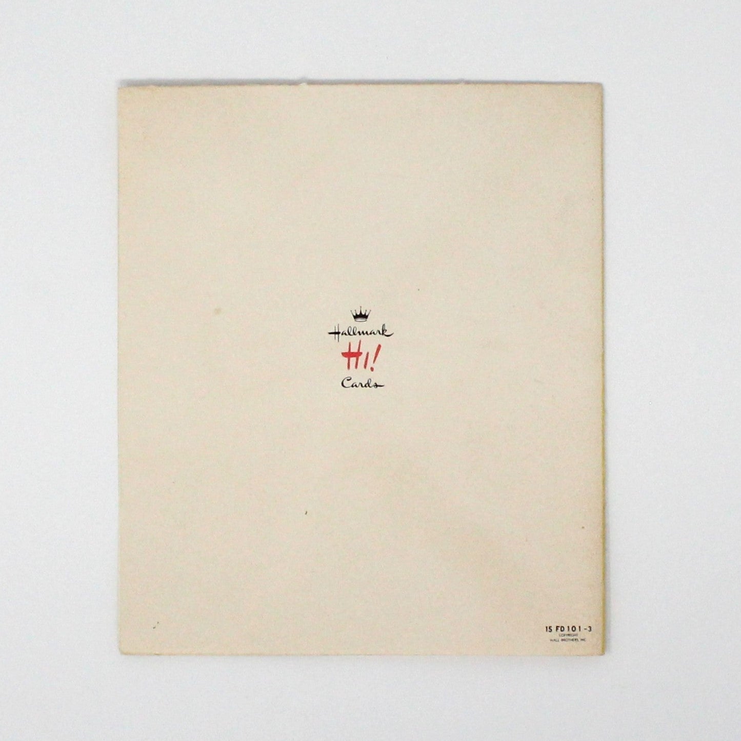 Greeting Card / Father's Day, Hall Brothers / Hallmark, Original Vintage, Unused, with Envelope, 1940's
