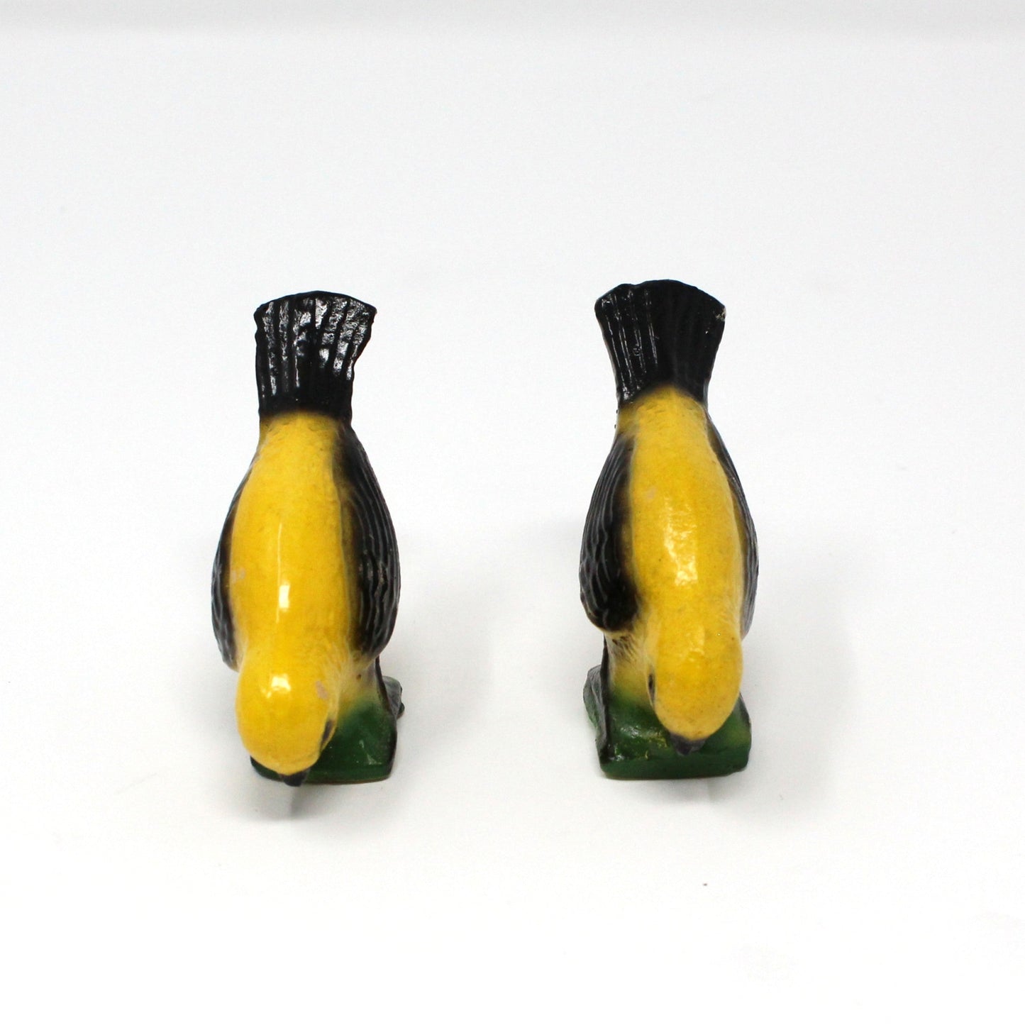 Chalkware, Birds, Carnival Chalkware Figurines, Set of 2, Vintage, 1930's