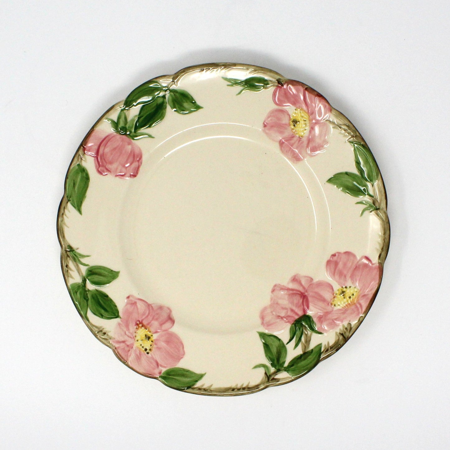 Dinnerware, Franciscan, Desert Rose, Individual Place Setting, 6 Pcs, Vintage USA, 1960's