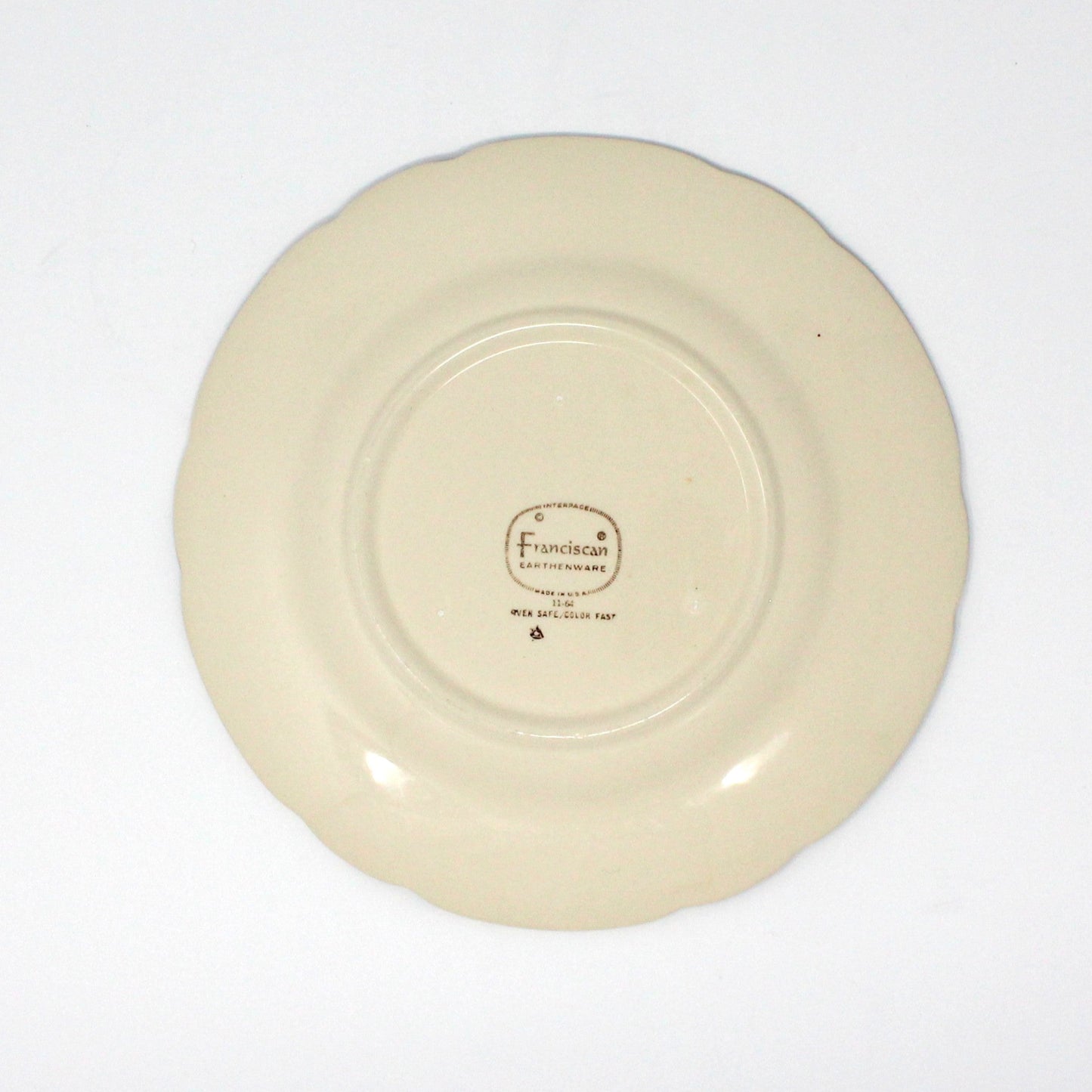 Dinnerware, Franciscan, Desert Rose, Individual Place Setting, 6 Pcs, Vintage USA, 1960's