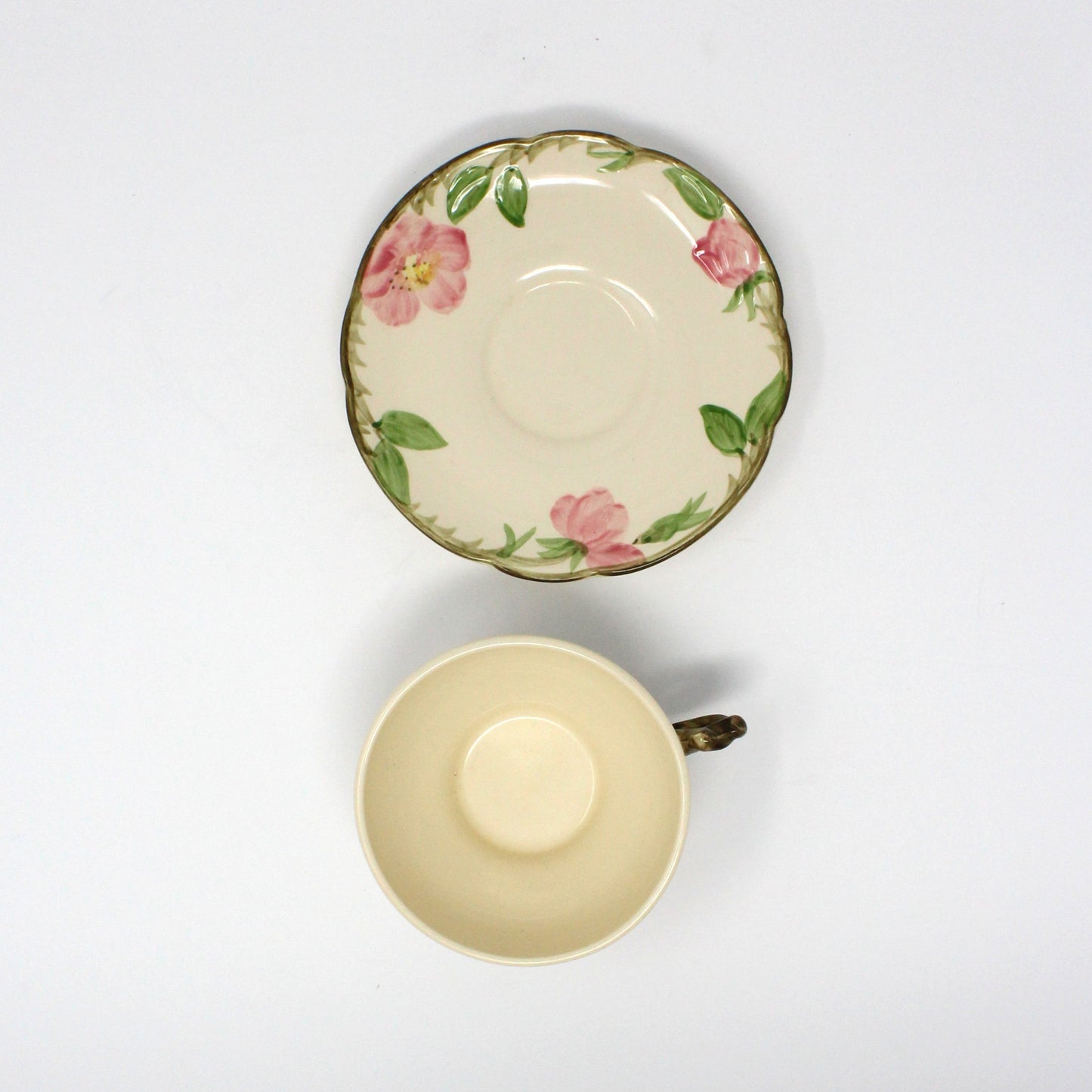 Dinnerware, Franciscan, Desert Rose, Service for 5, 30 Pcs, Vintage USA, 1960's