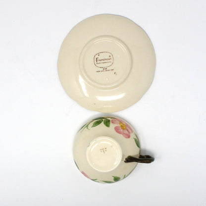 Dinnerware, Franciscan, Desert Rose, Service for 5, 30 Pcs, Vintage USA, 1960's