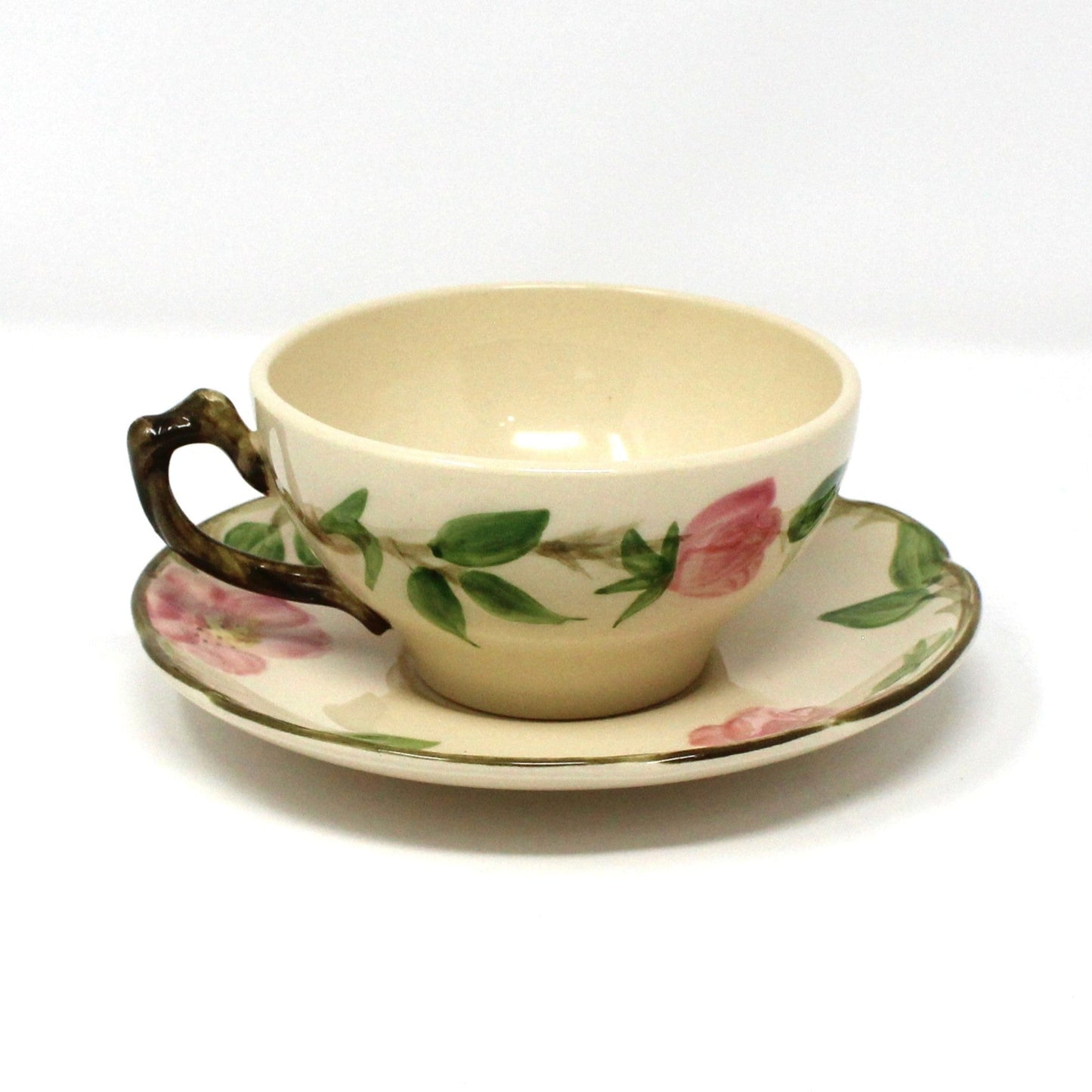 Dinnerware, Franciscan, Desert Rose, Service for 5, 30 Pcs, Vintage USA, 1960's