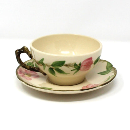 Dinnerware, Franciscan, Desert Rose, Service for 5, 30 Pcs, Vintage USA, 1960's
