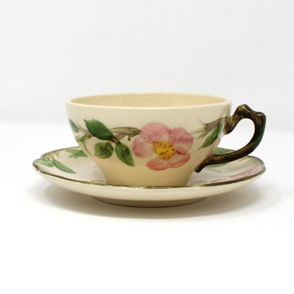 Dinnerware, Franciscan, Desert Rose, Service for 5, 30 Pcs, Vintage USA, 1960's
