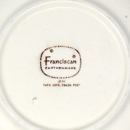 Serving Bowl, Franciscan, Desert Rose, Vintage USA, 1960's