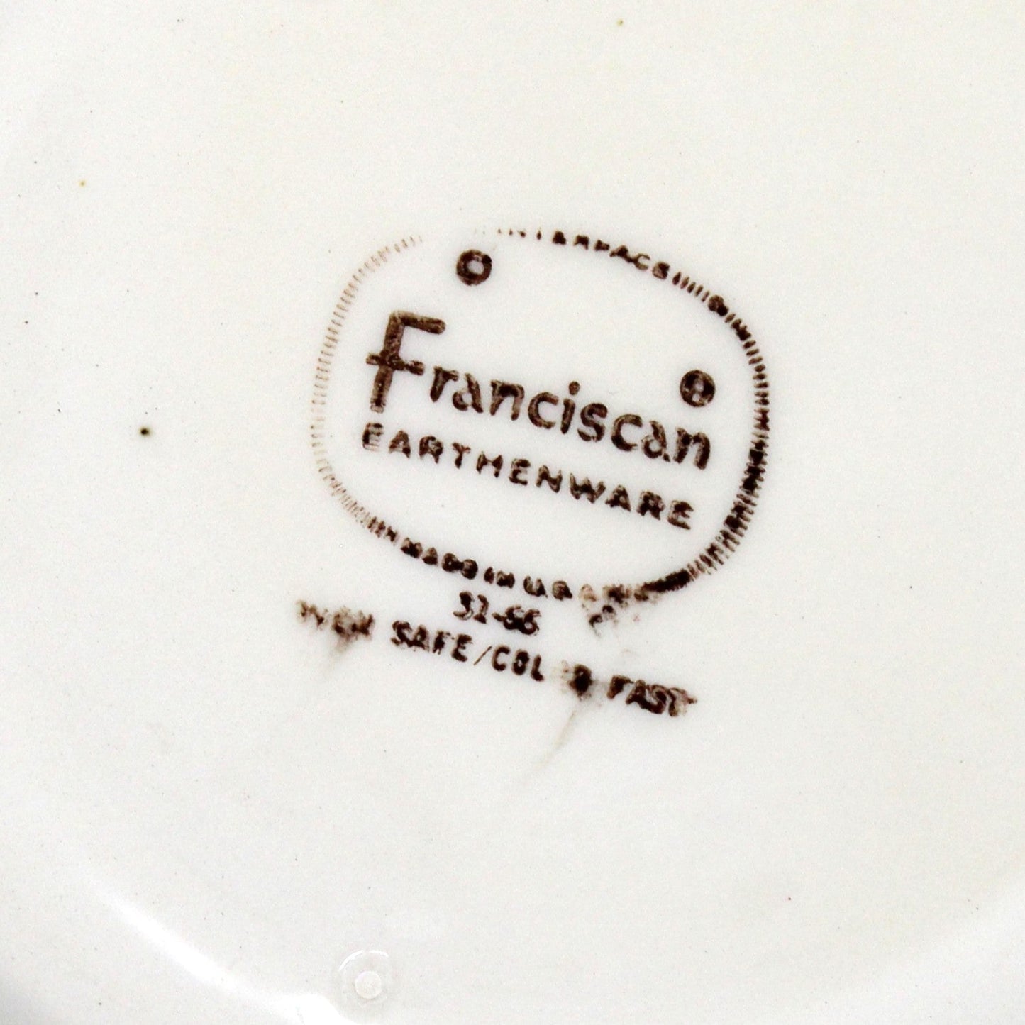 Covered Vegetable Bowl, Franciscan, Desert Rose, Round, Vintage USA, 1960's