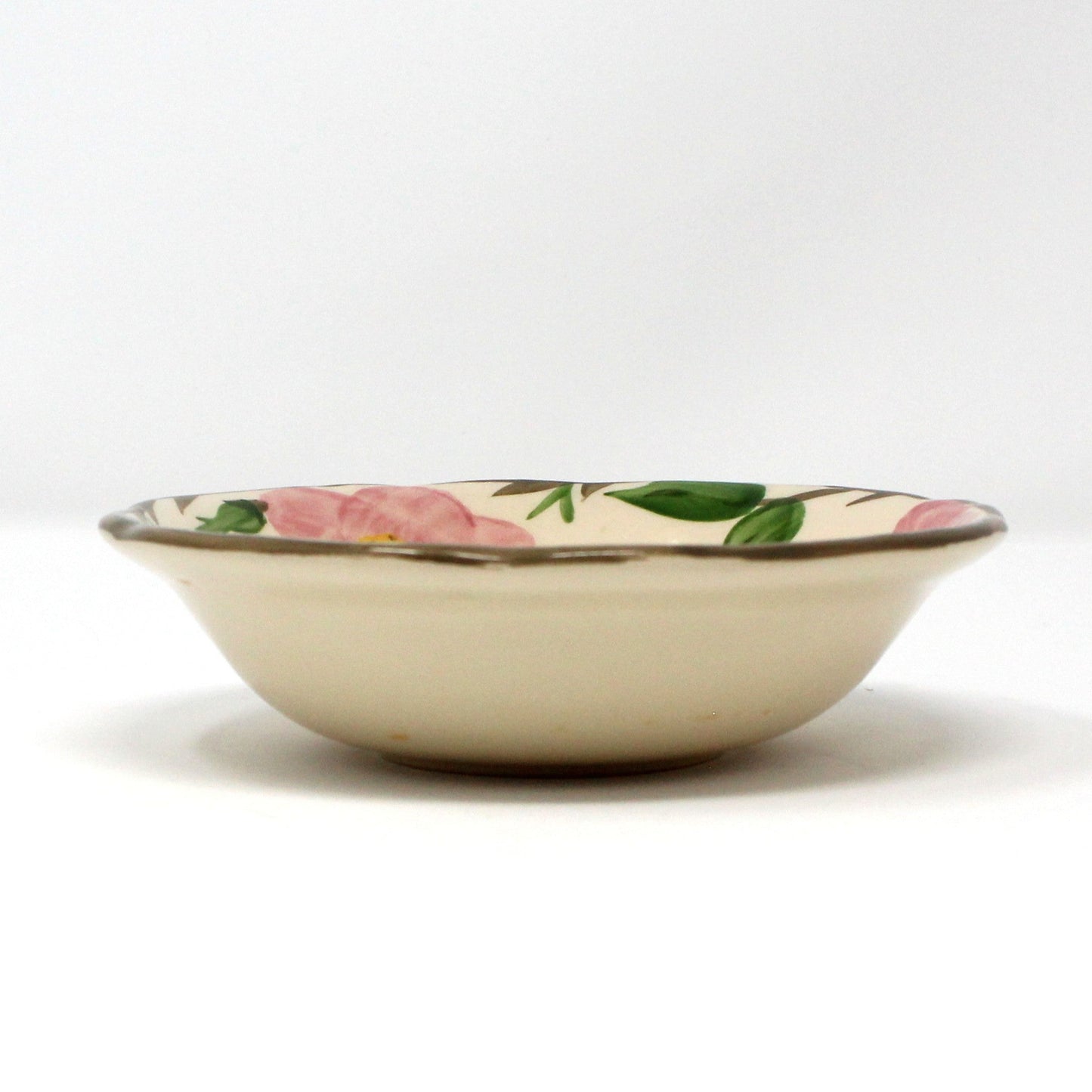 Bowls, Cereal Bowls, Franciscan, Desert Rose, Set of 3, Vintage England, 1970's