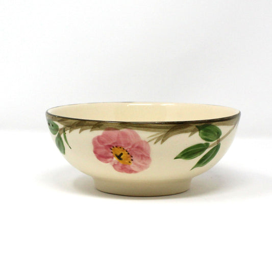 Bowls, Oatmeal / Cereal Bowl, Franciscan, Desert Rose, Vintage USA, 1970's