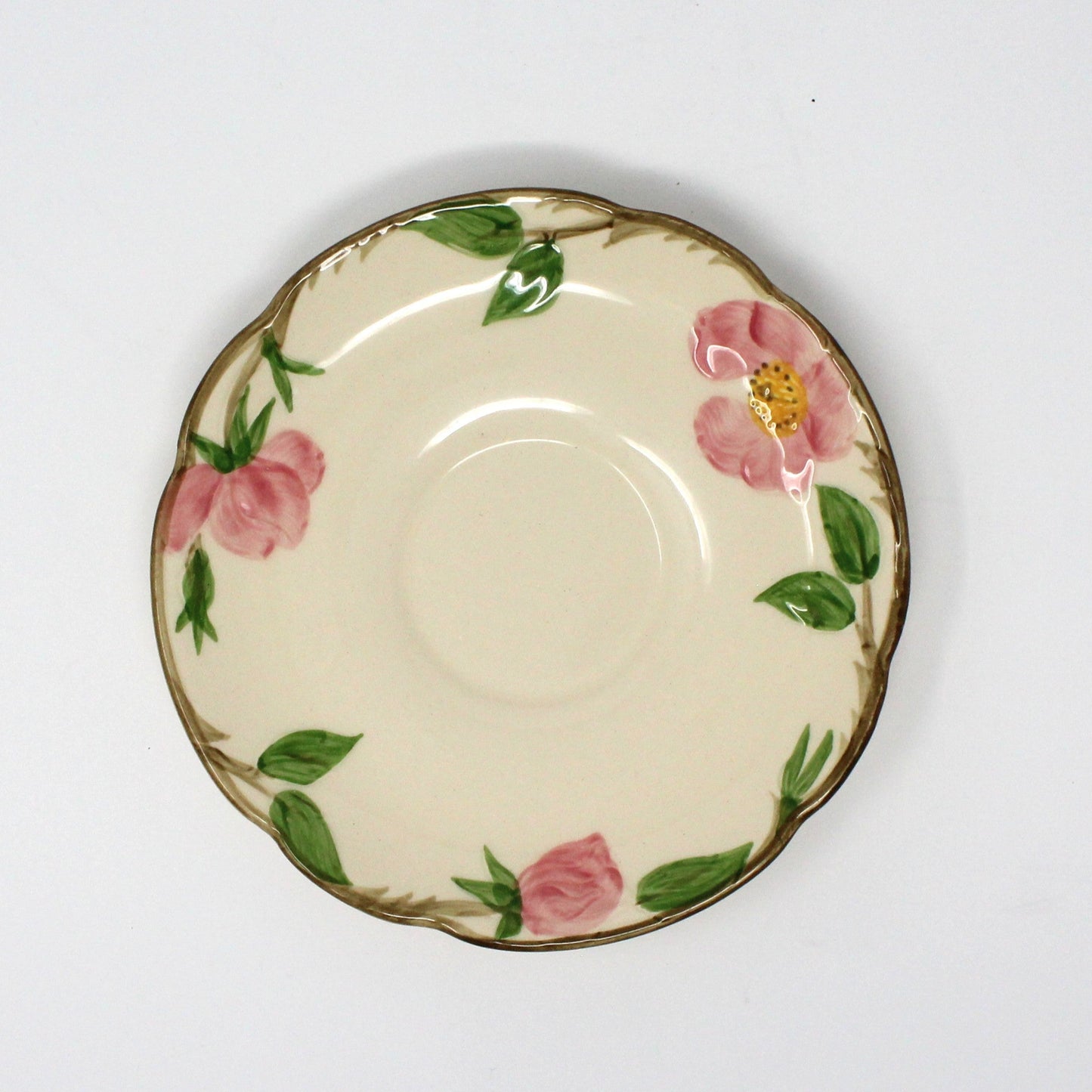 Saucer, Franciscan, Desert Rose, Vintage USA, 1960's