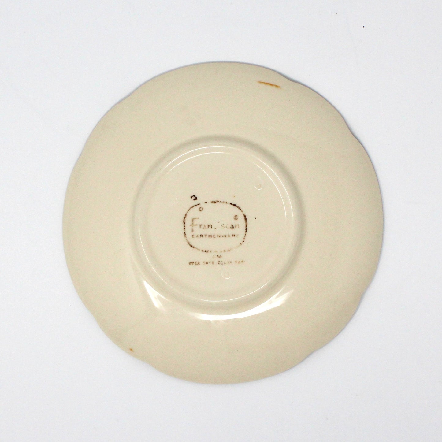 Saucer, Franciscan, Desert Rose, Vintage USA, 1960's