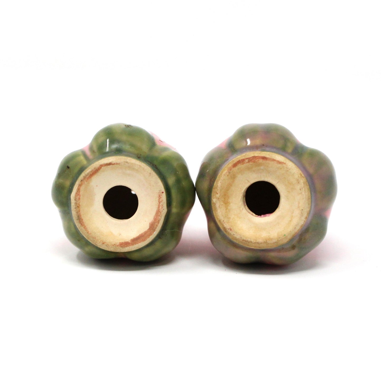 Salt and Pepper Shakers, Franciscan, Desert Rose, Vintage USA, 1950's