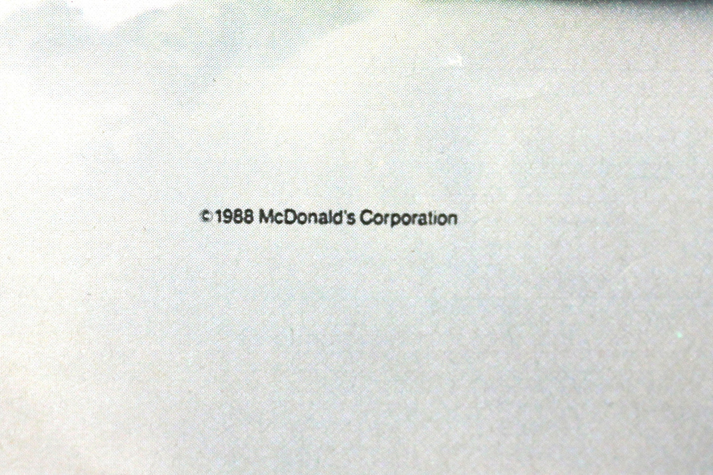 Advertisement, McDonald's, 1988, Original Magazine Ad, Vintage