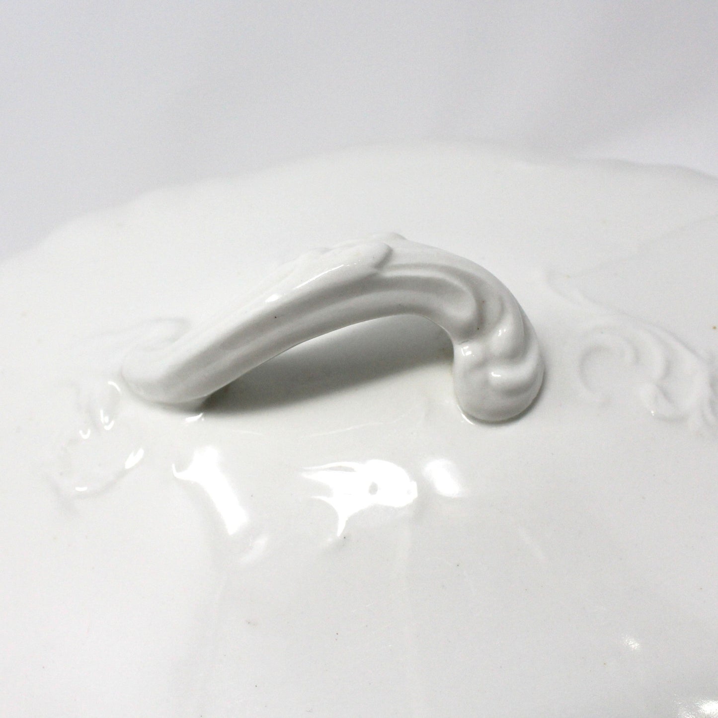 Covered Vegetable Bowl, English Ironstone, Maddock & Sons, Antique Covered Casserole, 1800's