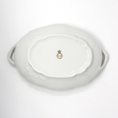 Covered Vegetable Bowl, English Ironstone, Maddock & Sons, Antique Covered Casserole, 1800's