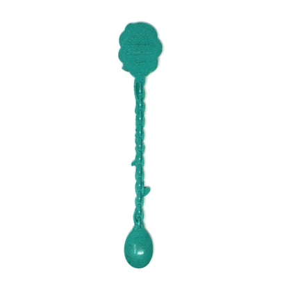 Cocktail Drink Stirrers - Swizzle Sticks / Spoons, Seagram's Sea Breeze, Aqua, Vintage, 1950's