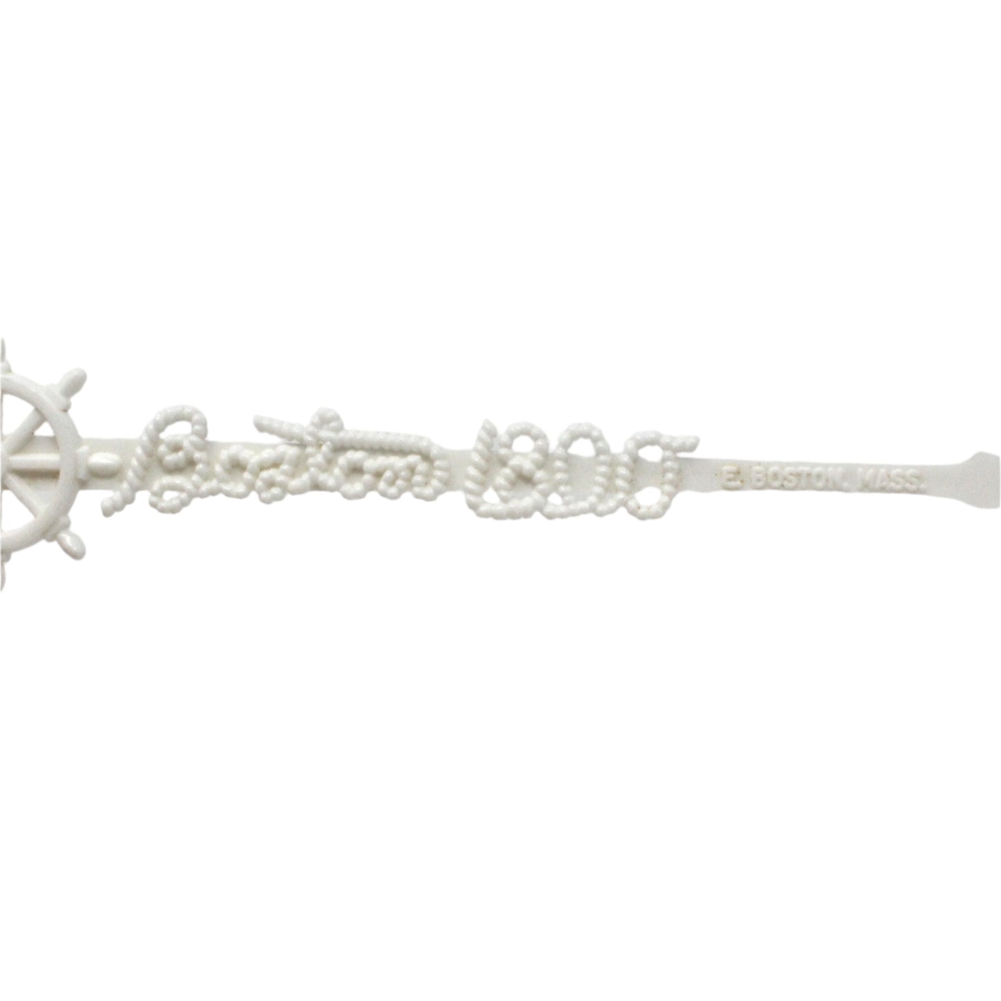 Cocktail Drink Stirrers - Swizzle Sticks / Spoons, Boston 1800 Club, Mass., White Helm, RARE, Vintage, 1950's