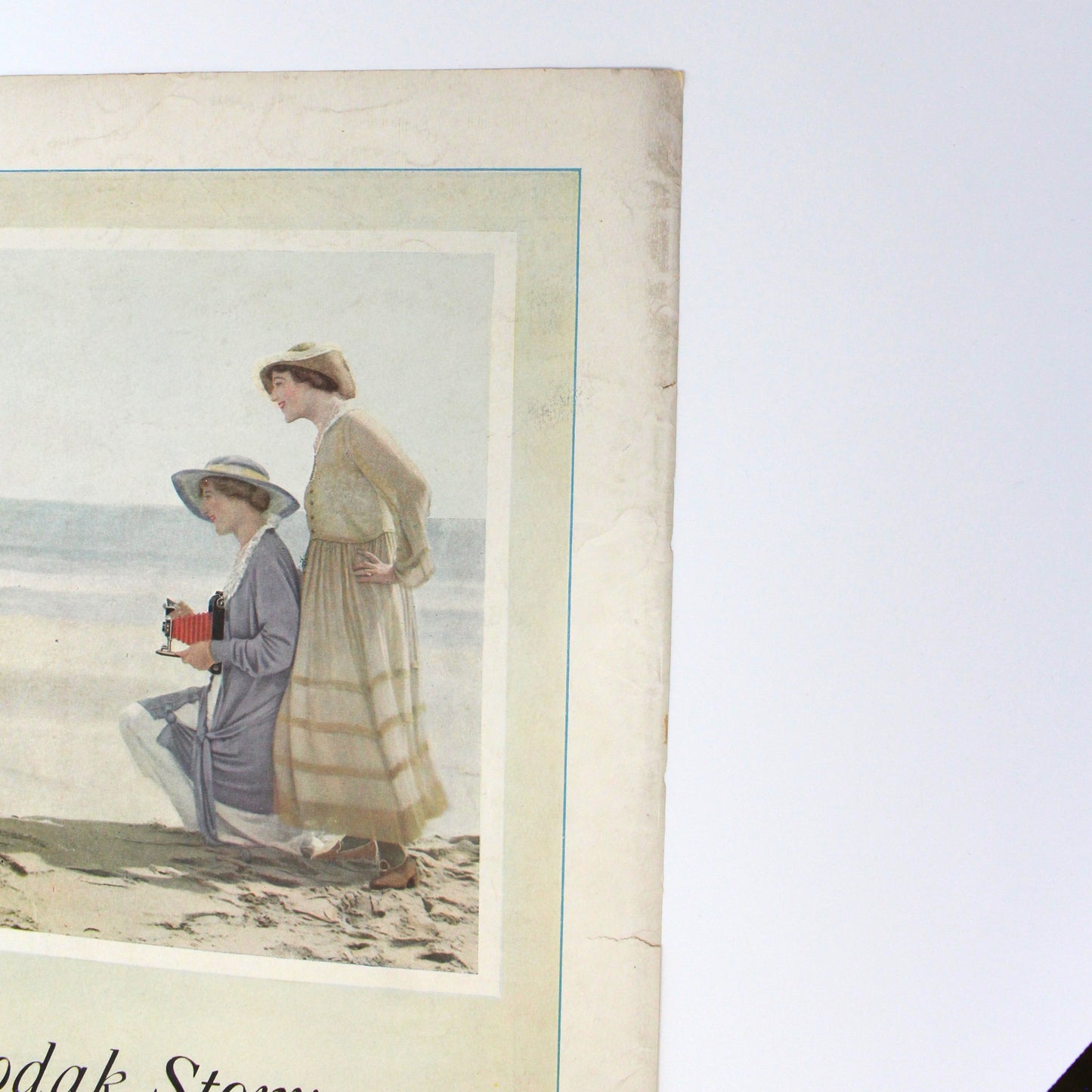 Advertisement, Eastman Kodak, 1916, Original Magazine Ad, ...Story of the Children, Antique TRIMMED