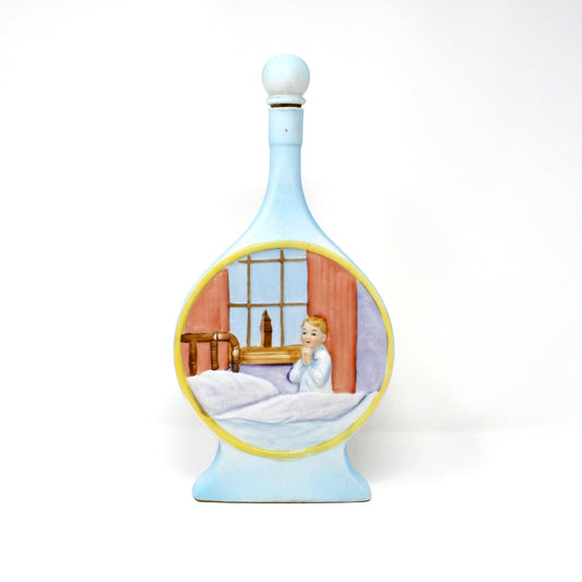 Decanter with Stopper, P.A.P. Loyal Order of Moose, Nine O'clock Bedtime Ceremony, RARE, Vintage