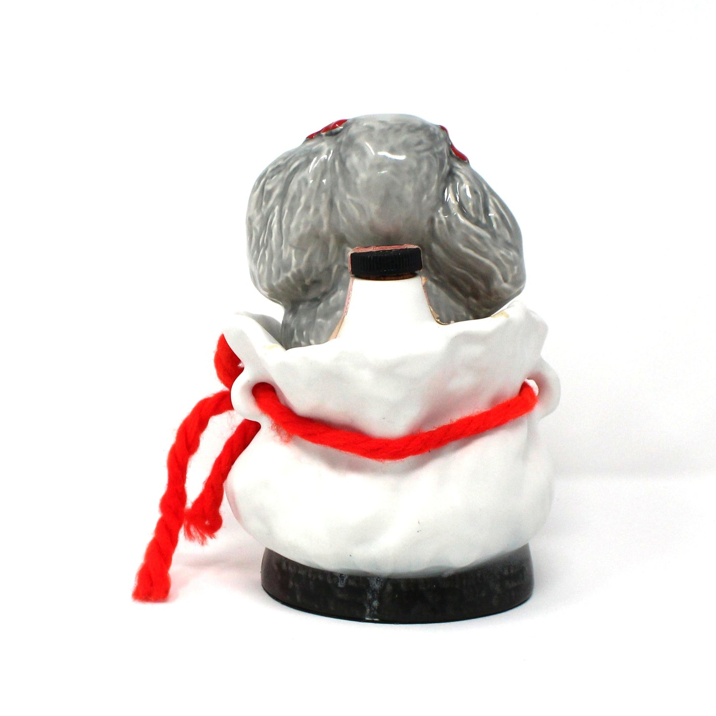 Decanter with Stopper, Jim Beam, "Tiffiny Poodle" Dog Collectible, Vintage 1973