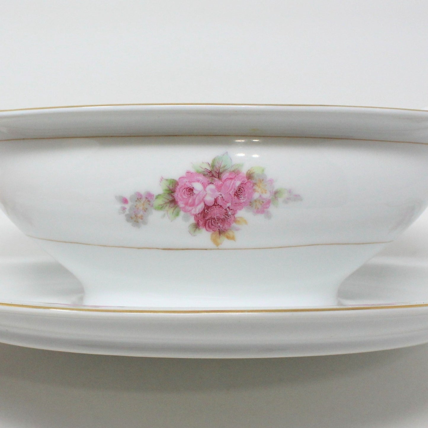 Gravy Boat / Saucière with Underplate, RC Royal Crockery, Noritake, Vintage