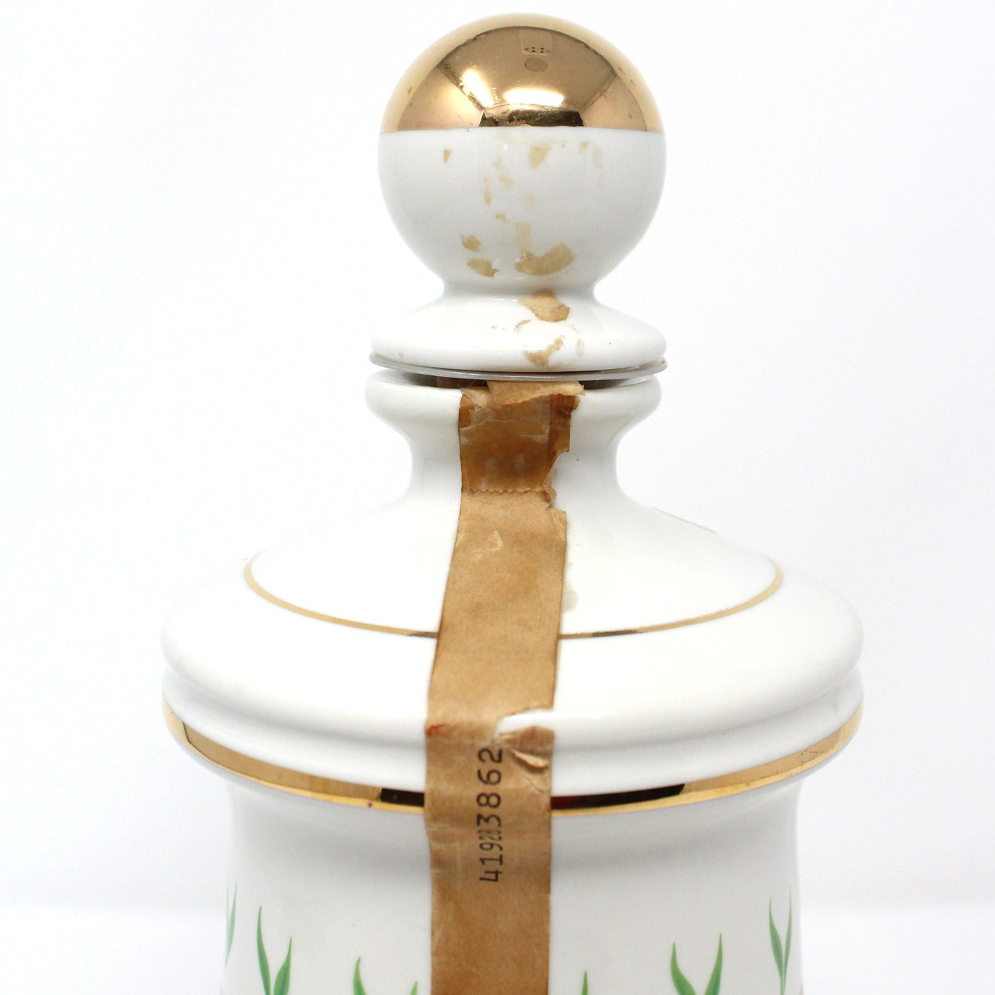 Decanter with Stopper, Old Fitzgerald, Golden Anniversary, City of Richwood West Virginia, 1921 - 1971, Vintage