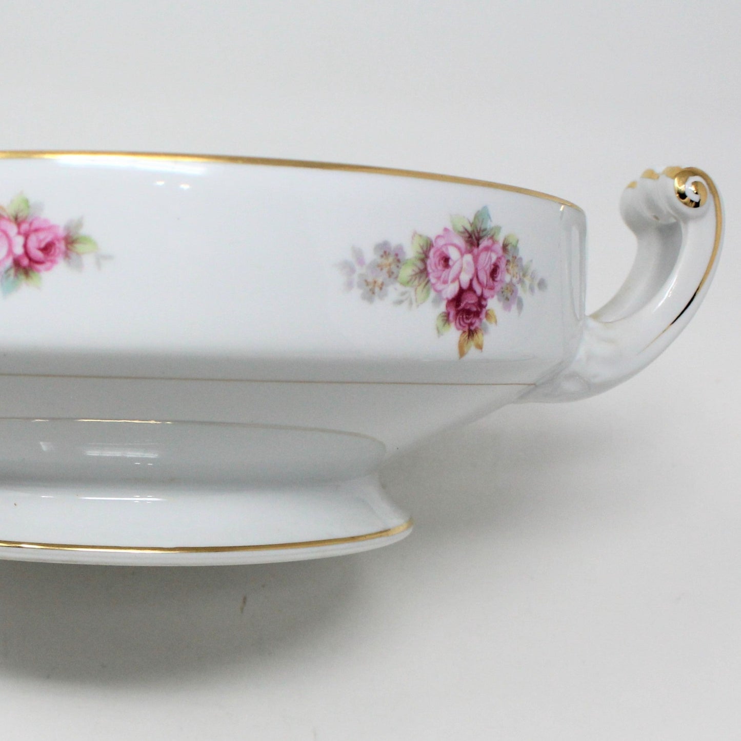 Covered Vegetable Bowl, RC Royal Crockery, Noritake, Bone China, Vintage