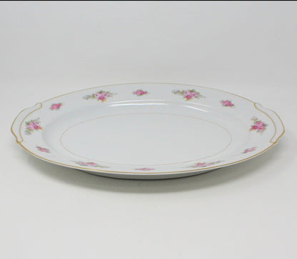 Serving Platter, RC Royal Crocker, Noritake, Bone China, Vintage 14"