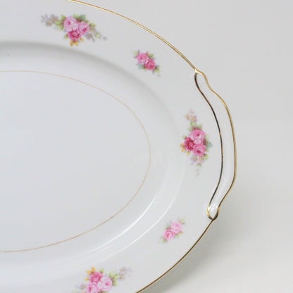 Serving Platter, RC Royal Crocker, Noritake, Bone China, Vintage 14"