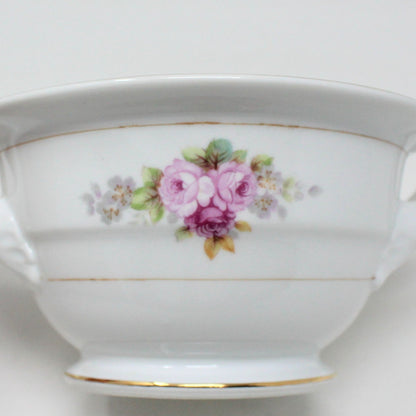 Sugar Bowl with Lid, RC Royal Crockery, Noritake, Bone China, Vintage