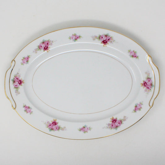 Serving Platter, RC Royal Crockery, Noritake, Bone China, Vintage 12"