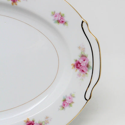 Serving Platter, RC Royal Crockery, Noritake, Bone China, Vintage 12"