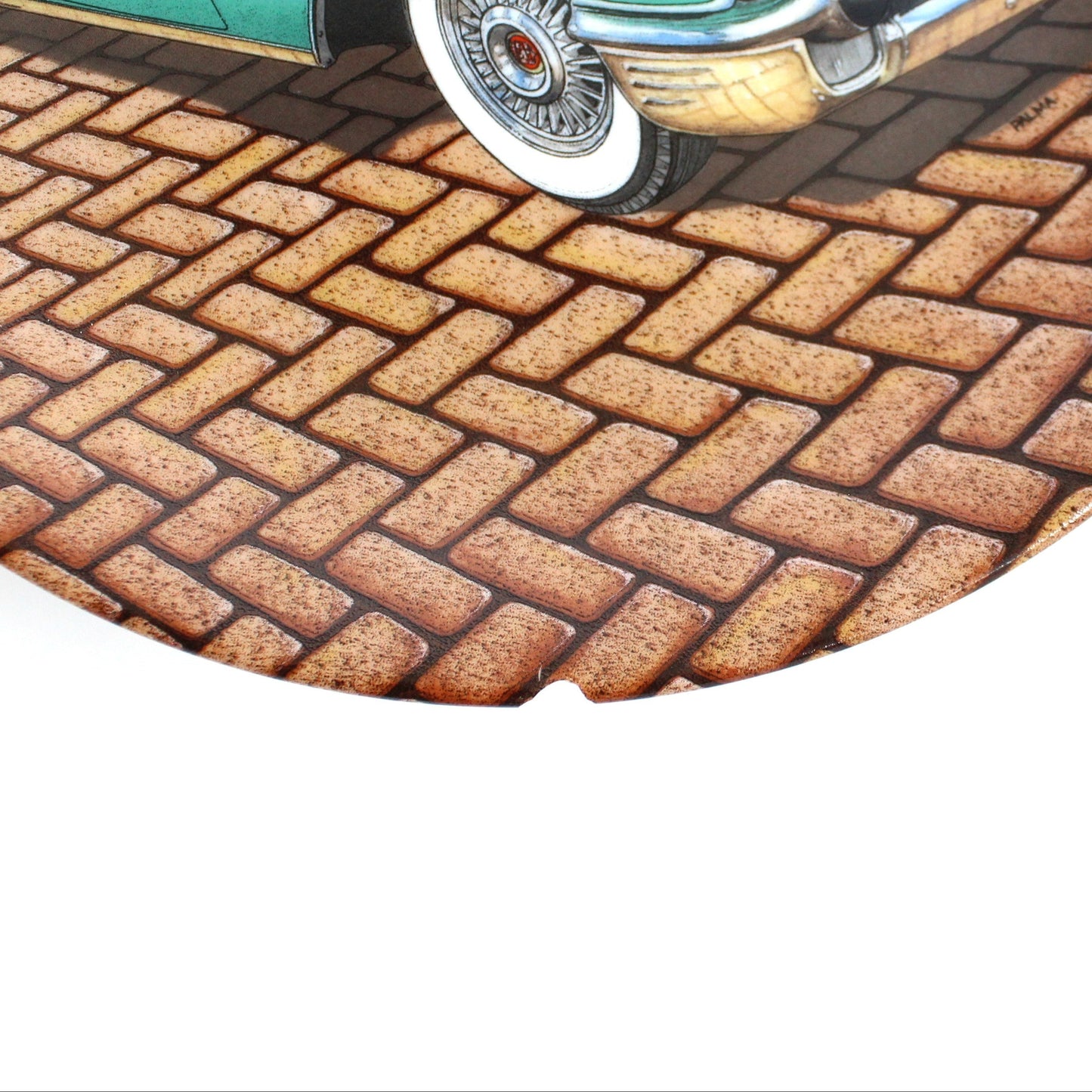 Decorative Plate, Dream Machines by Delphi, Mid Century Cars, 1958 Biarritz, Vintage, 1989