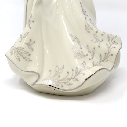 Figurine, Lenox, Wedding Promises Collection, Bride & Groom Porcelain Figurine, First Dance Cake Topper, Vintage, 8.5"